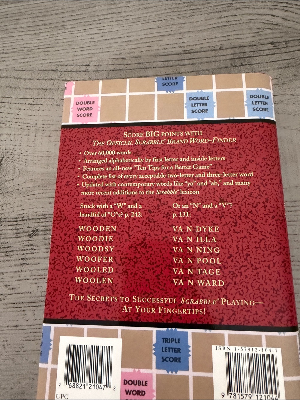 The Official Scrabble Brand Word Finder 1998 - Picture 9 of 10